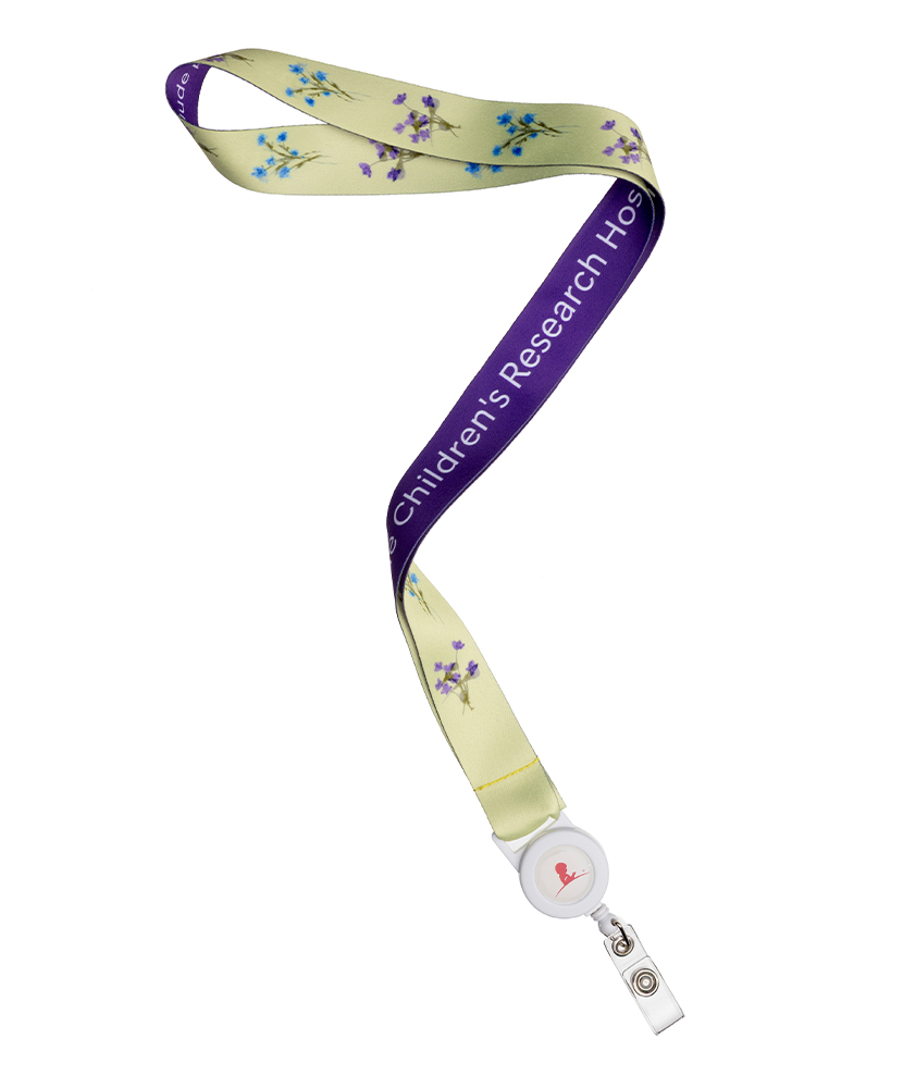 Primary image Patient Art Wildflowers Lanyard - Lilly
